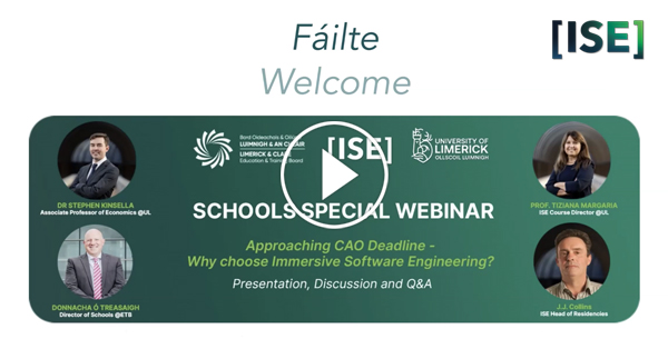 Video of ISE webinar with LCETB